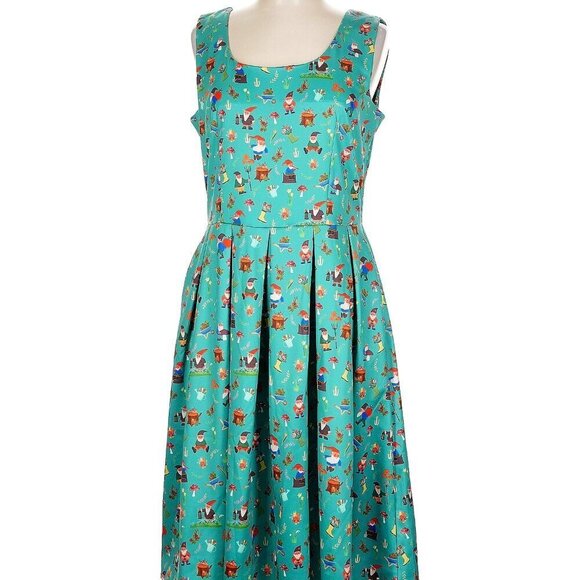 Dolly And Dotty Dresses & Skirts - Dolly and Dotty Amanda Green Garden Gnome Circle Dress